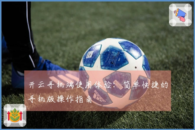 开云手机端使用体验：简单快捷的手机版操作指南